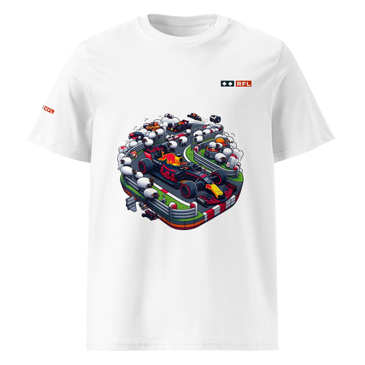 Race For Luck  Racing Excitement Tee 100% Organic Cotton
